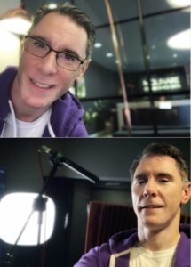 Scott Joseph at Molinare Studios - July, 2022